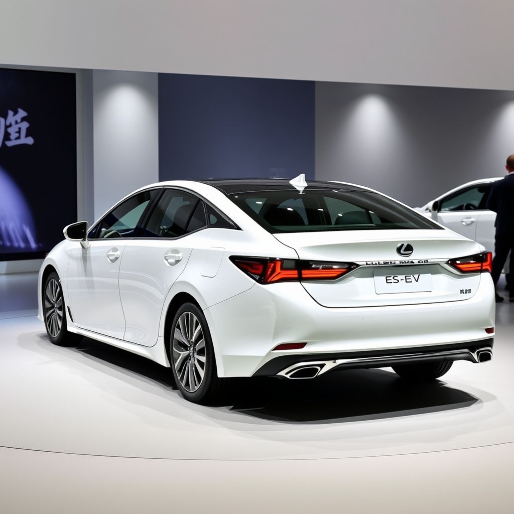 Lexus ES EV ใหม่เปิดตัวใน Shanghai Auto Show 2025